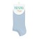 Women's socks shortened Mini Fresh, size 39-41, color Blu CHIROO
