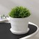 Pot with the Podon "Classic", 600 ml, white color