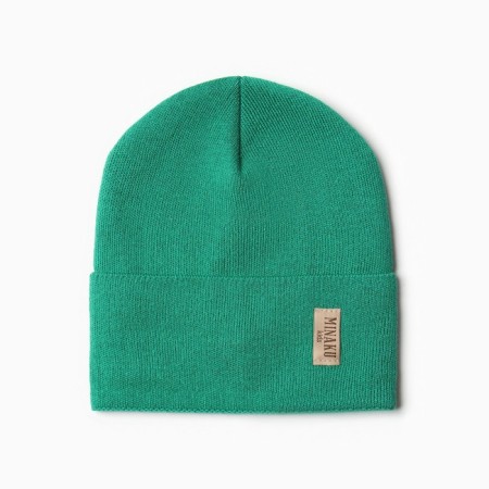 Children's hat minku rr 50-52, green color