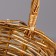 A set of baskets, 3 pcs, 25 × 12/29 cm, 21 × 10/25 cm, 17 × 9/20 cm, willow