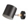 Bra "Svein" E27 40W Black 13x24x14 cm