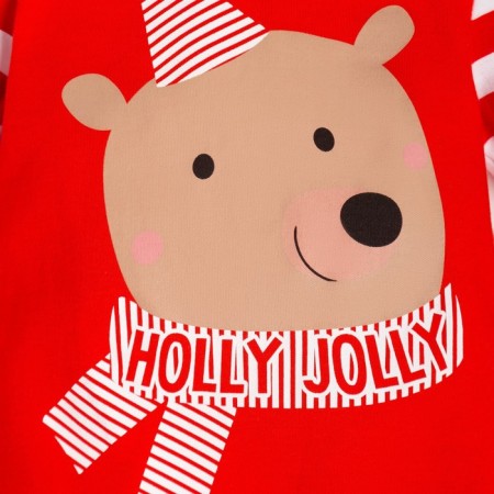 Combineson crumb I "Bear", height 80-86 cm, red-5