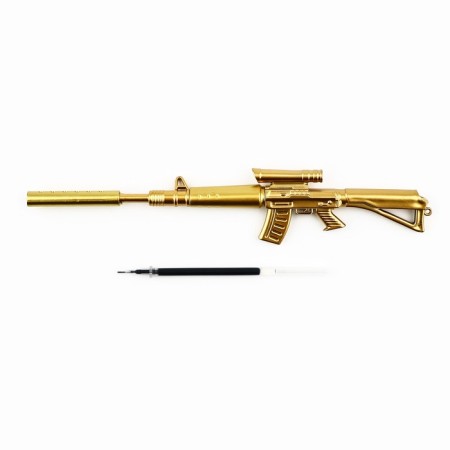 Pen Pistol "Real Hero", plastic, on the substrate-2