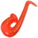 Inflatable toy "saxophone", 60 cm, color mix