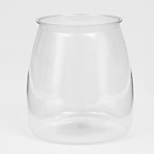 Aquarium round plastic, 4.5 liters