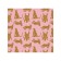 Organizer in a bath on suction cups "Funny leopards", for storing toys and trifles, size 33x39 cm