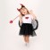 Carnival set "Devil": T -shirt, skirt, rim, wings, rod, height 98–110 cm