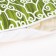 Decorative pillowcase 40x40 cm, Pattern Green, 100% cotton