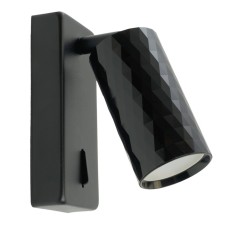 Wall lamp Feron ML1880, IP20, GU10, 35 W, 55x55x140 mm, black color