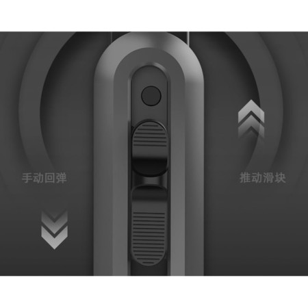 Technical knife Deli HT4018C 112889, Softtach, Gray, 18 mm-3