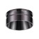 Decorative ring Konsta, black chrome color