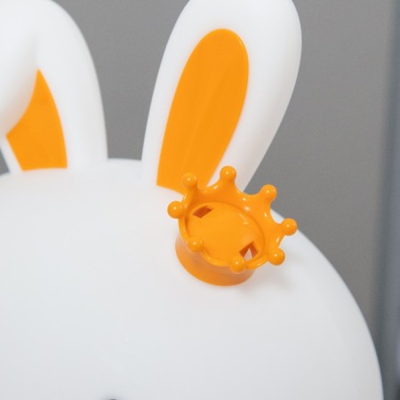 Table lamp "Bunny in the crown" E14 3W orange 16x13x19 cm Risalux-6