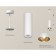 Suspension lamp Ambrella Light, XP8191101, GX53 LED 12 W, color white sand, yellow gold