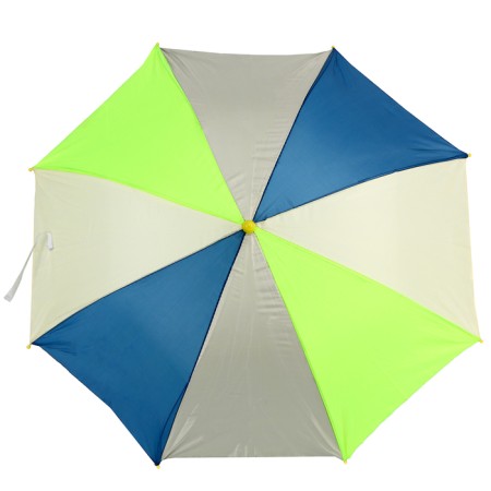 Rainbow umbrella, semi-automatic, with a whistle, r = 38cm, the color of mix-18