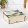 Wooden box for tea bags 17.9x15.6x7.4 cm