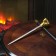 Souvenir product cane with a dagger, 31cm blade, lion tan, 92 cm
