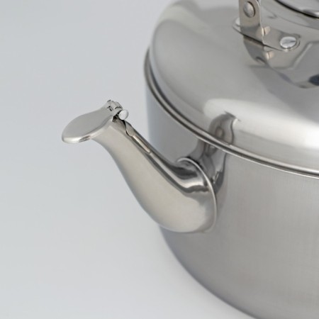 Kettle with stainless steel whistle, 7 l, chrome color-2