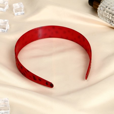 Hair cap "Amber Light" drawing, 2.5 cm, mix-1