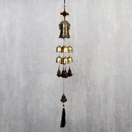 Music Wind Metal "Buddha" 8 bells 60 cm