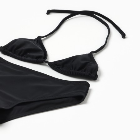 Separate swimsuit for girls, black color, height 104-110 cm-1