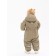 Combineson Children's Winter Rant Husky, height 80 cm, light green color