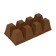 Peat cassette, 8 cells of 250 ml, 7 × 7 cm