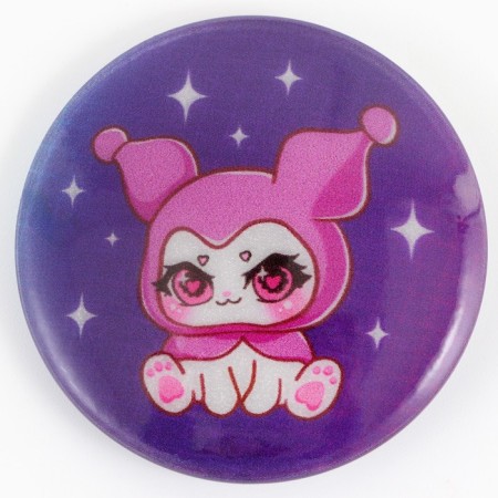 Reflective icon "Kuromi", d = 56 mm-1