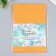 Foamiran "neon shine - orange" 2 mm format A4 (set of 5 sheets)
