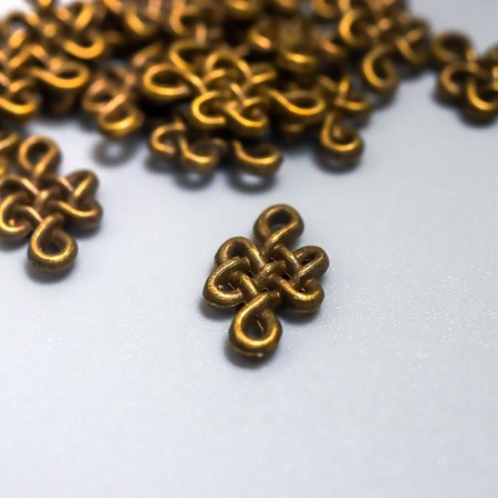 Decorative element "plexus" 1.1x0.6 cm-1