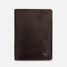 Cover for auto documents, passport department, brown color