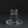 Glass of glass per 1 candle "Theo" transparent d = 2 cm 6.5x6.5x6 cm