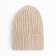 Hat for girls, beige color, size 48-52
