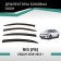 Defly window deflectors for Kia Rio (FB), 2016-2022, sedan