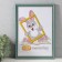Photo frame Plastic "Modern" 21x30 cm, emerald