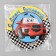 Disposable paper plate "Happy Birthday" machine (18 cm)