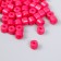 Beads for creativity plastic cylinder "Fuchsia" mix set 20 grams 0.6x0.6x0.5 cm