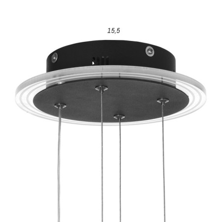 LUST "DRAGRAL" LED 48W 3000-6000K Black 52x52x80 cm Bayerlux-11