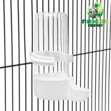 Bird drinker 6 x 13.5 cm, 240 ml, white