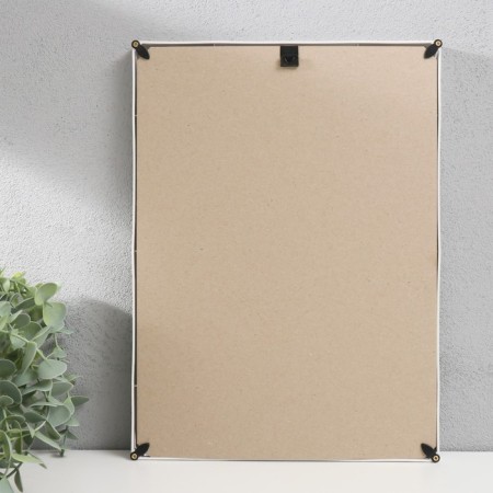 Photo frame plastic 21x30 cm 5 series, white-3