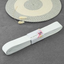 Knitted elastic, 40 mm, 10 ± 0.5 m, white color