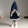 Interior doll "Grandma in a blue sundress and cap" 54 cm