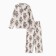 PAZHAMA Women's KAFTAN "Dragons", r.52-54, beige