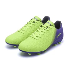 Бутсы футбольные Atemi SBA-005 MSR JUNIOR, ярко-салатовый/фиолетовый, размер 38