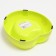 Heart bowl 20.5 x 19 x 6 cm, green