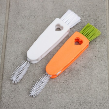Universal brush, 3 brushes in one case, 12 cm, mix color-3