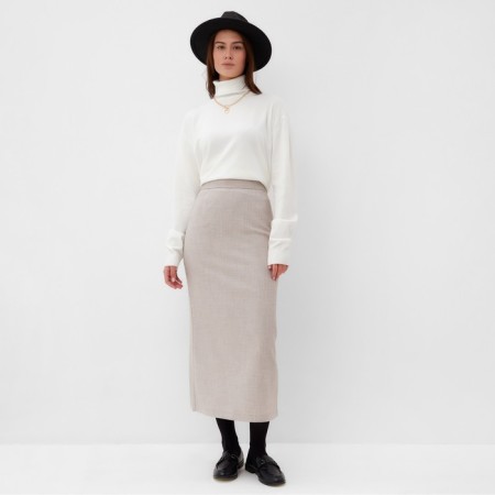 Women's skirt Max Mist, R.M, Beige-1