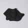 Five -holders for shoes, with a grip, an adhesive base, 10 × 7.3 cm, steam, black color