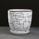 Pot floral illusion white 2.5 l
