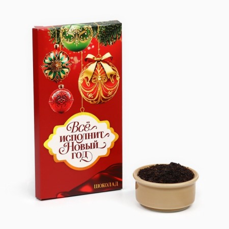 New Year's gift “everything will perform the New Year”: chocolate, tea-5