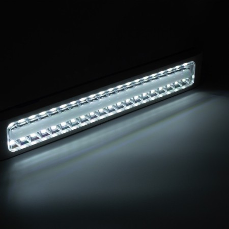 Camping battery flashlight, 10 W, 2400 mAh, 800 lm, 40 LED, IP44-4